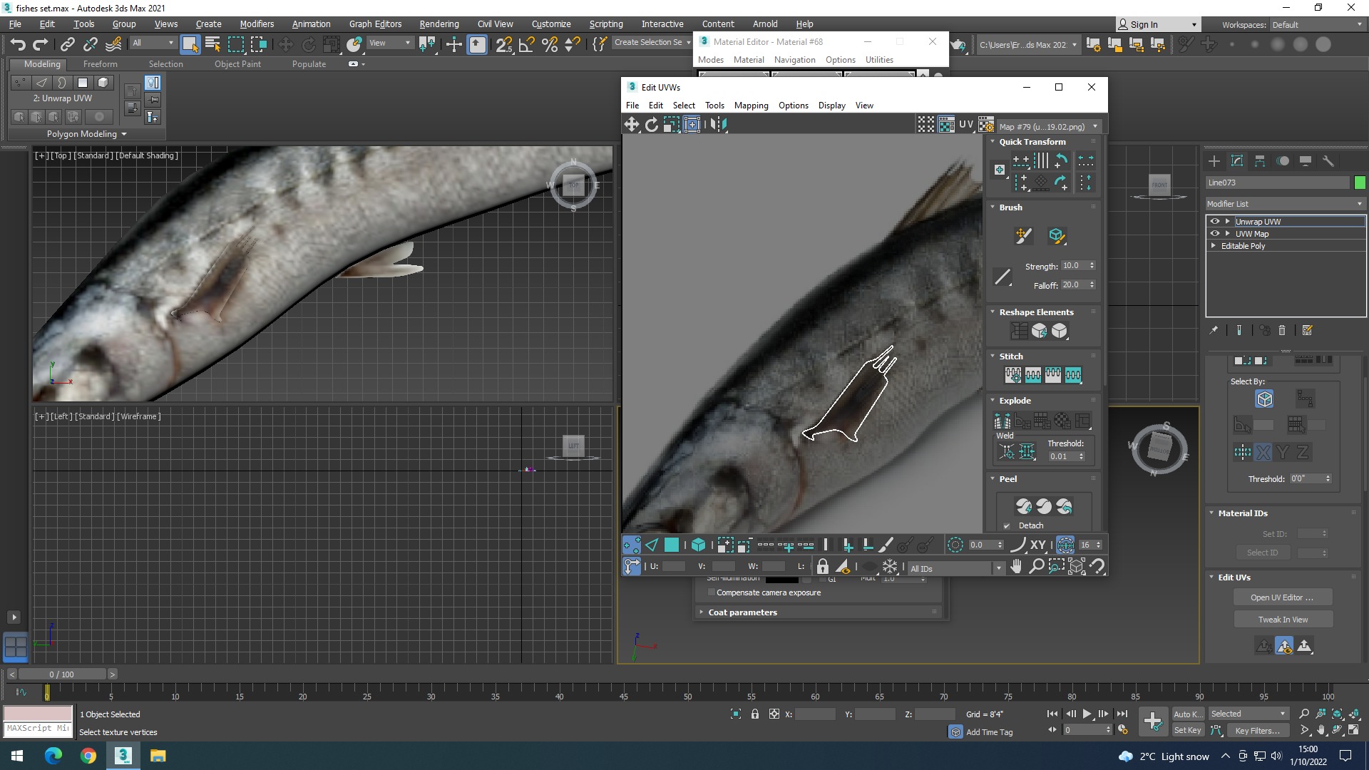 Water Animals In Water 3D model_27