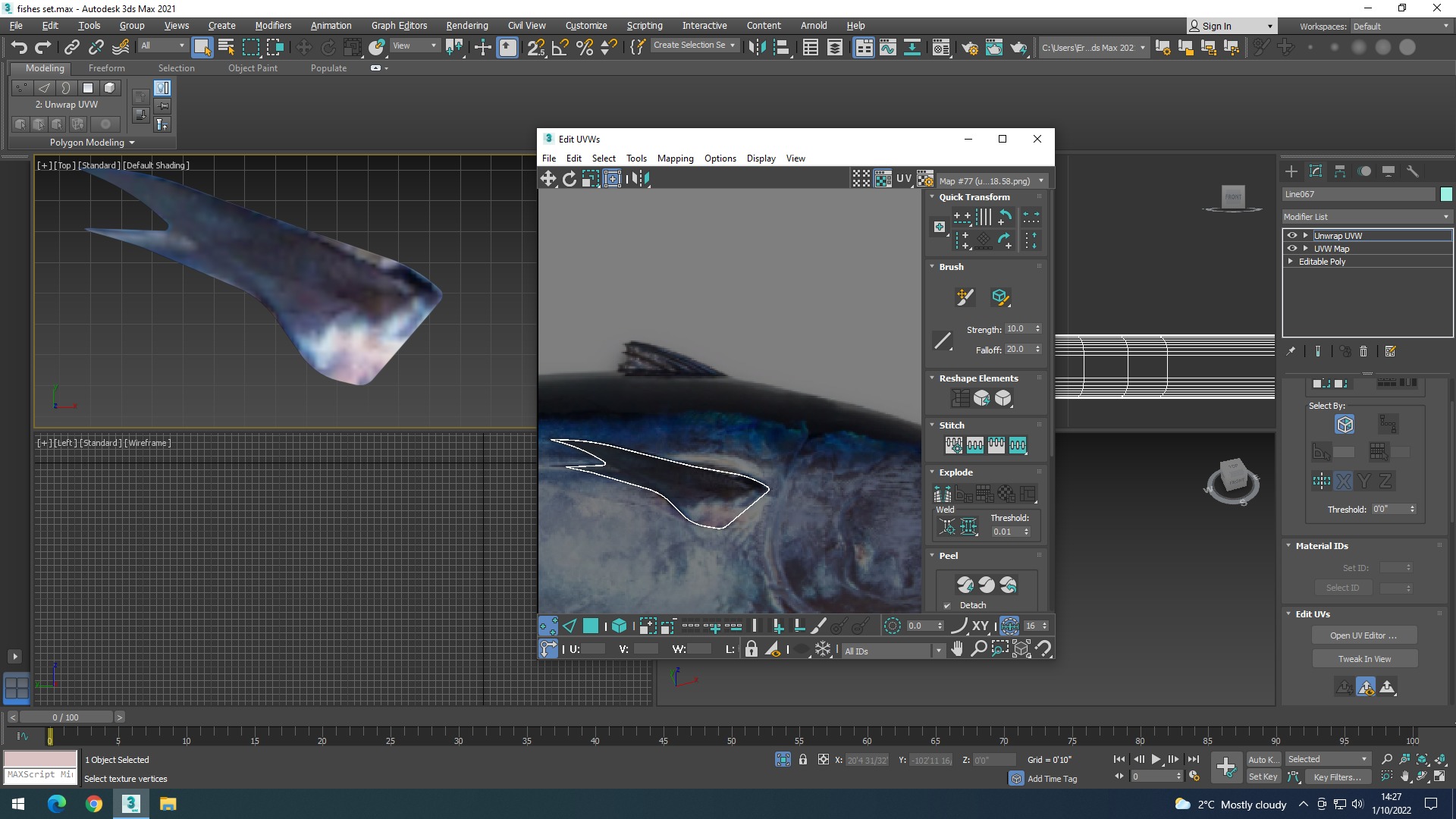 Water Animals In Water 3D model_64