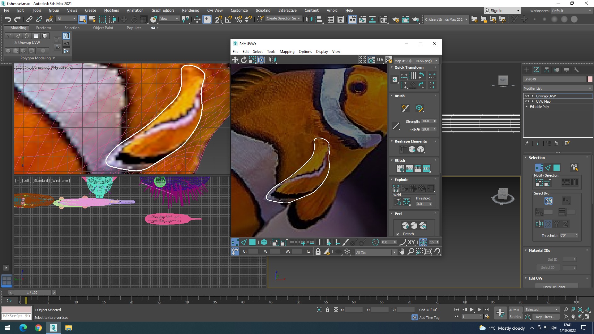 Water Animals In Water 3D model_44