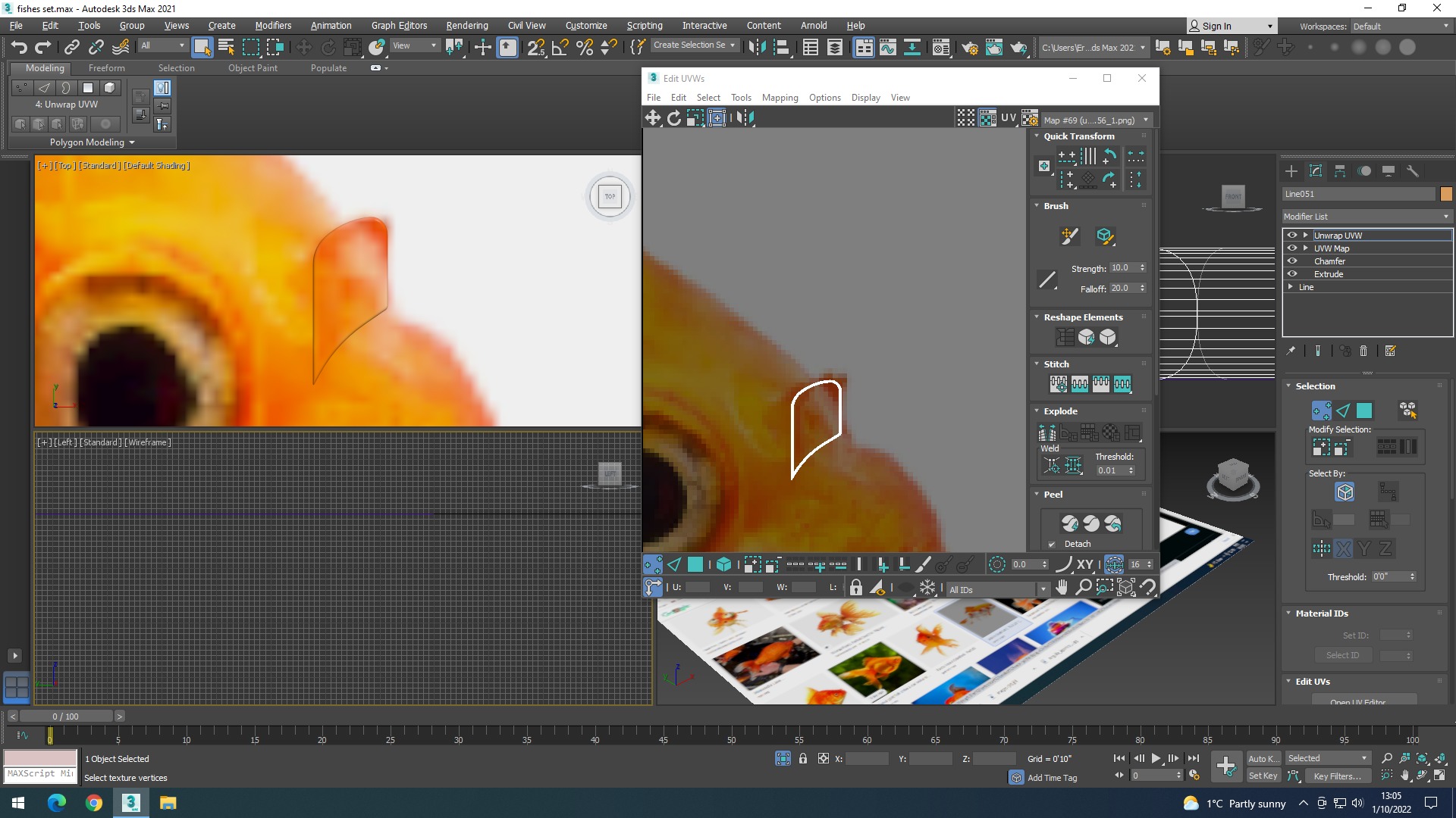 Water Animals In Water 3D model_47