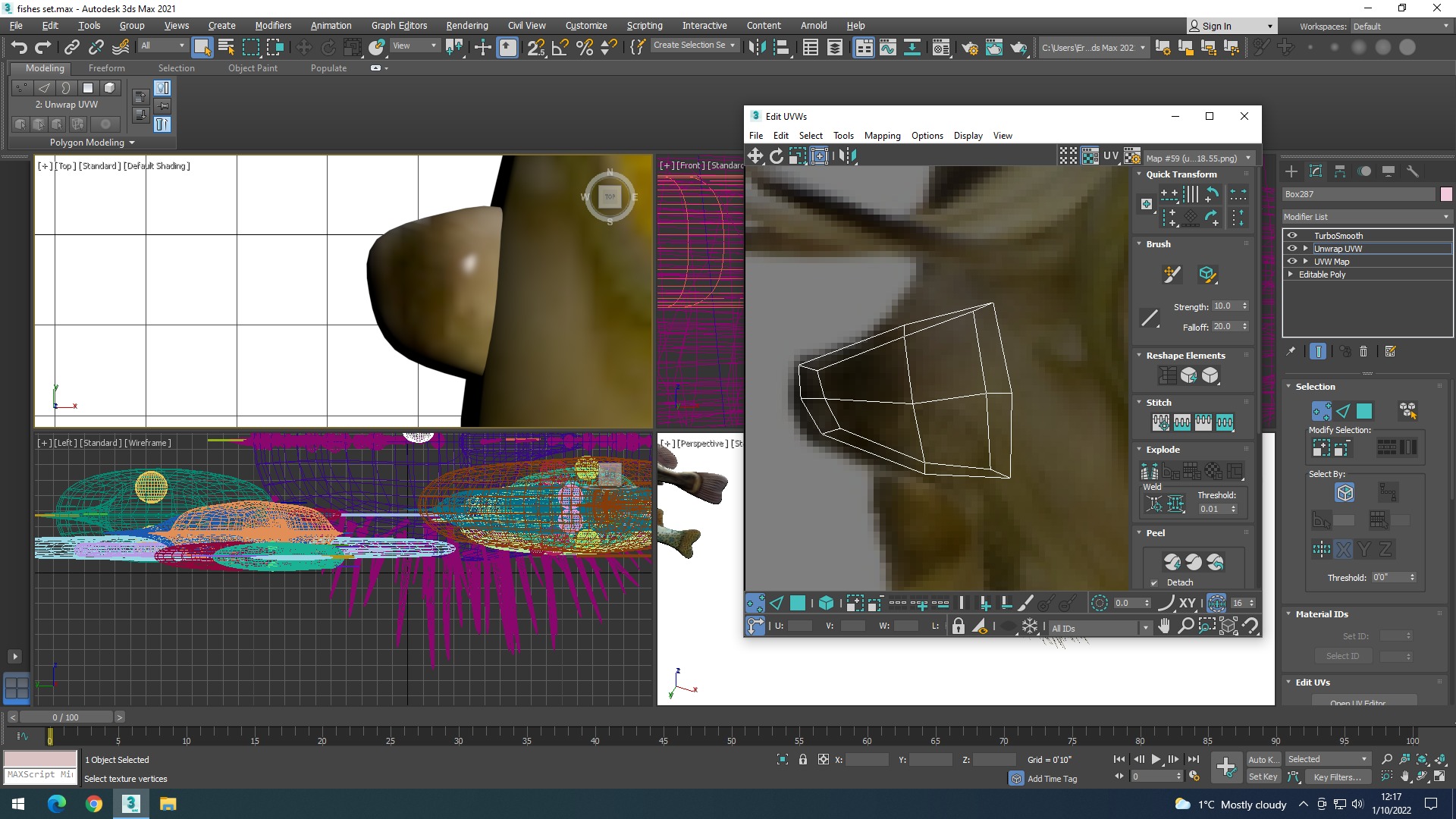 Water Animals In Water 3D model_39