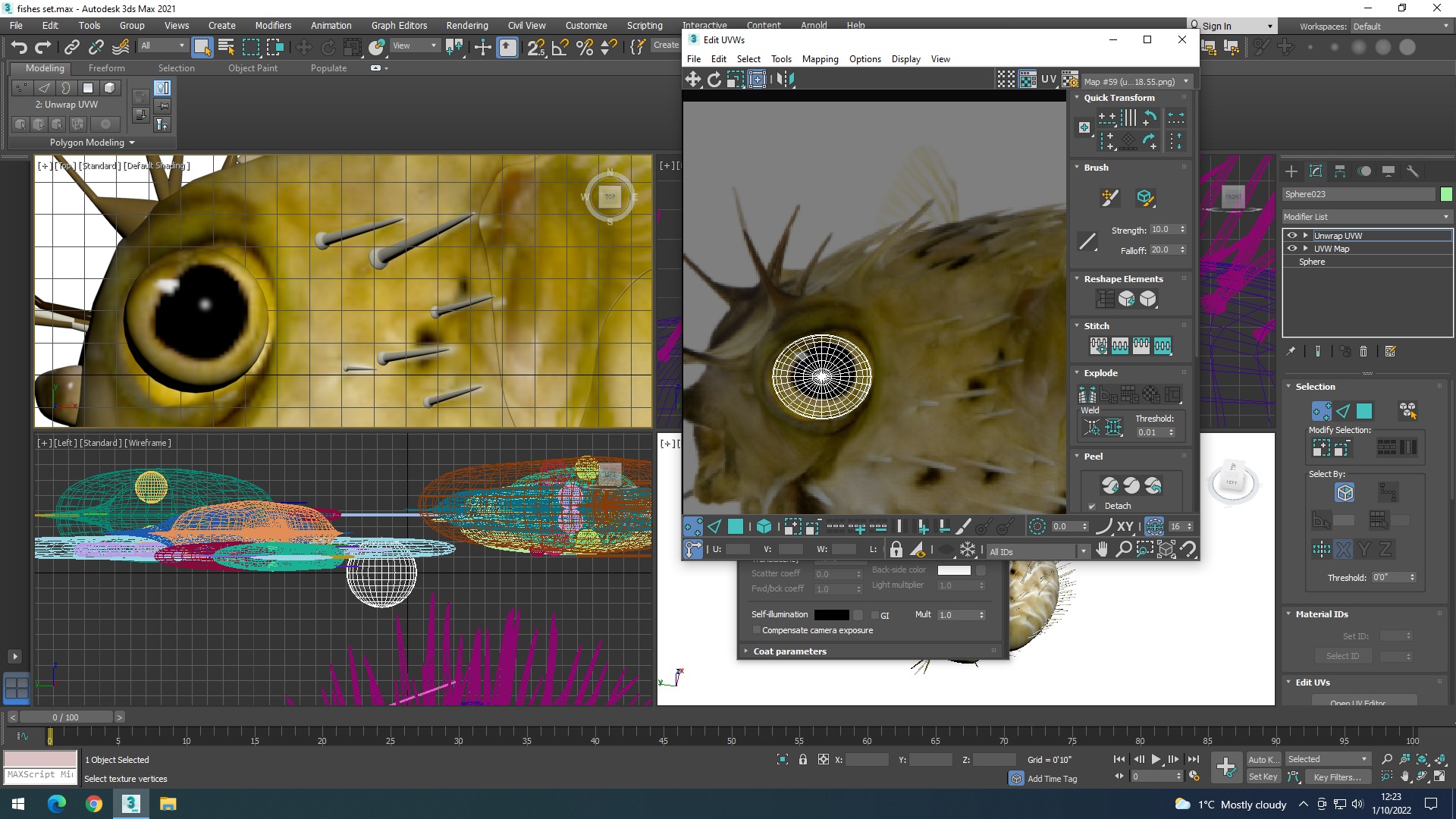 Water Animals In Water 3D model_41