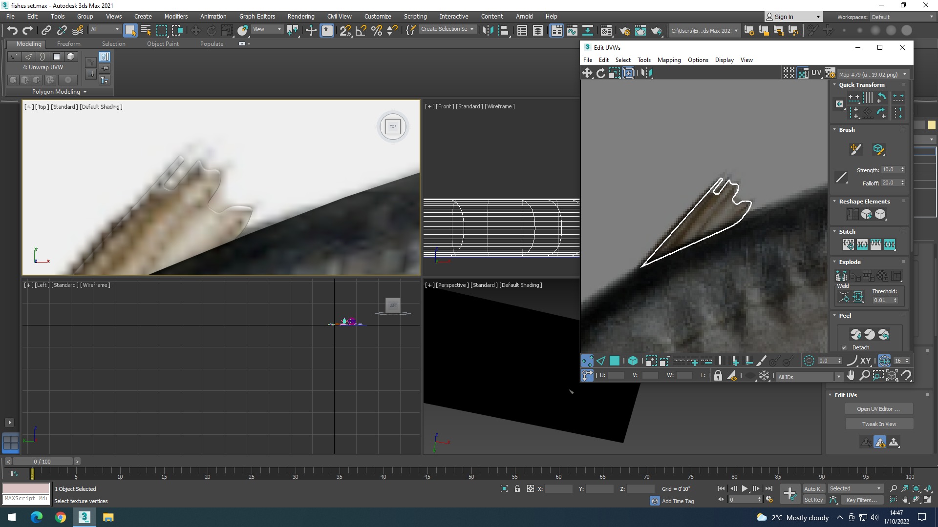 Water Animals In Water 3D model_23