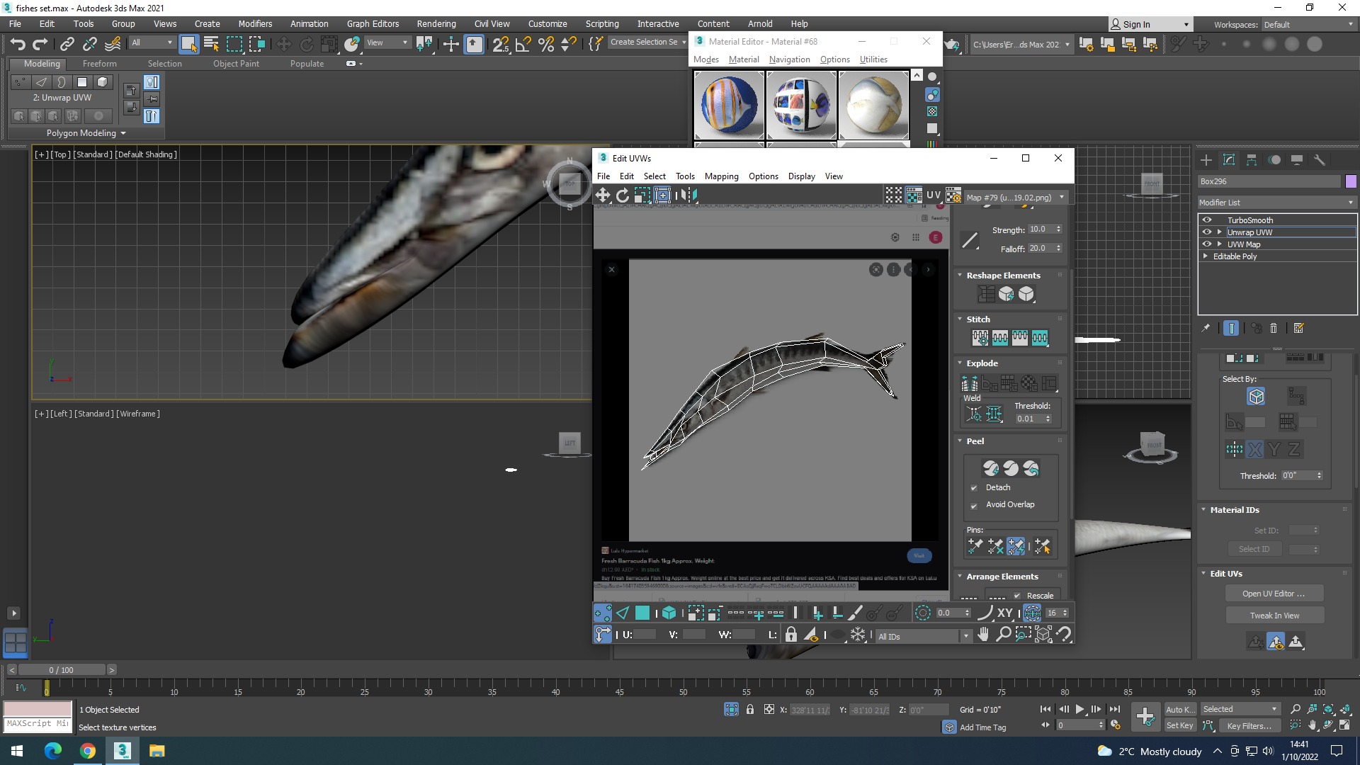 Water Animals In Water 3D model_24