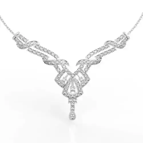 Mesmerizing Geometric Necklace