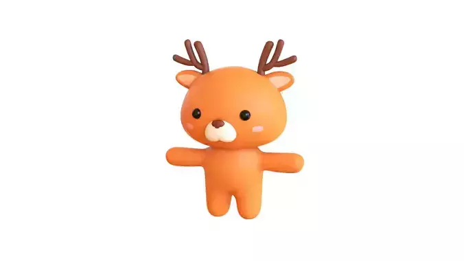 Character005 Chubby Deer