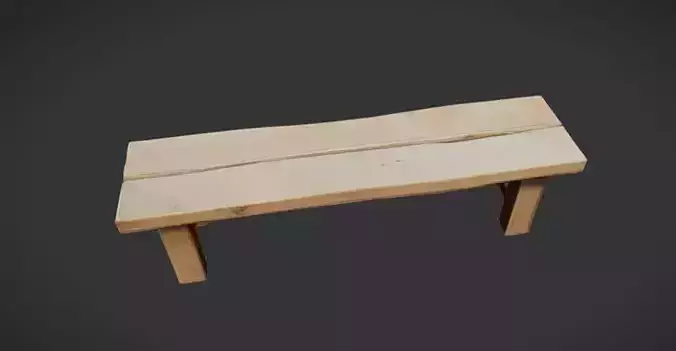 Wooden Bench
