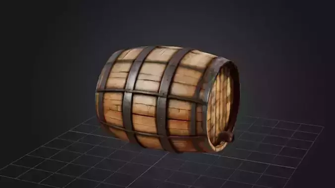 Wooden Barrel