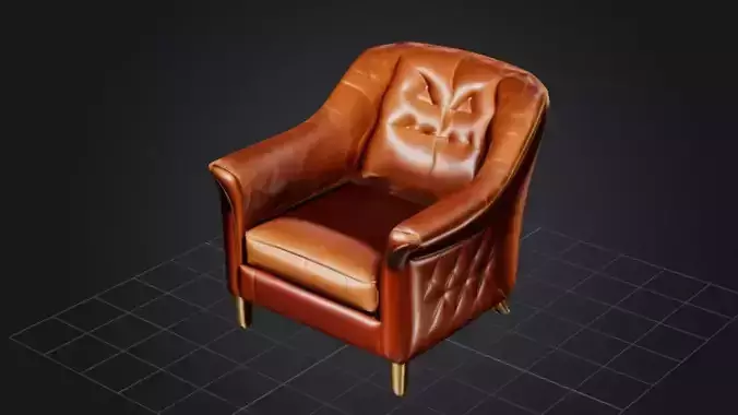 Leather Comfort Throne