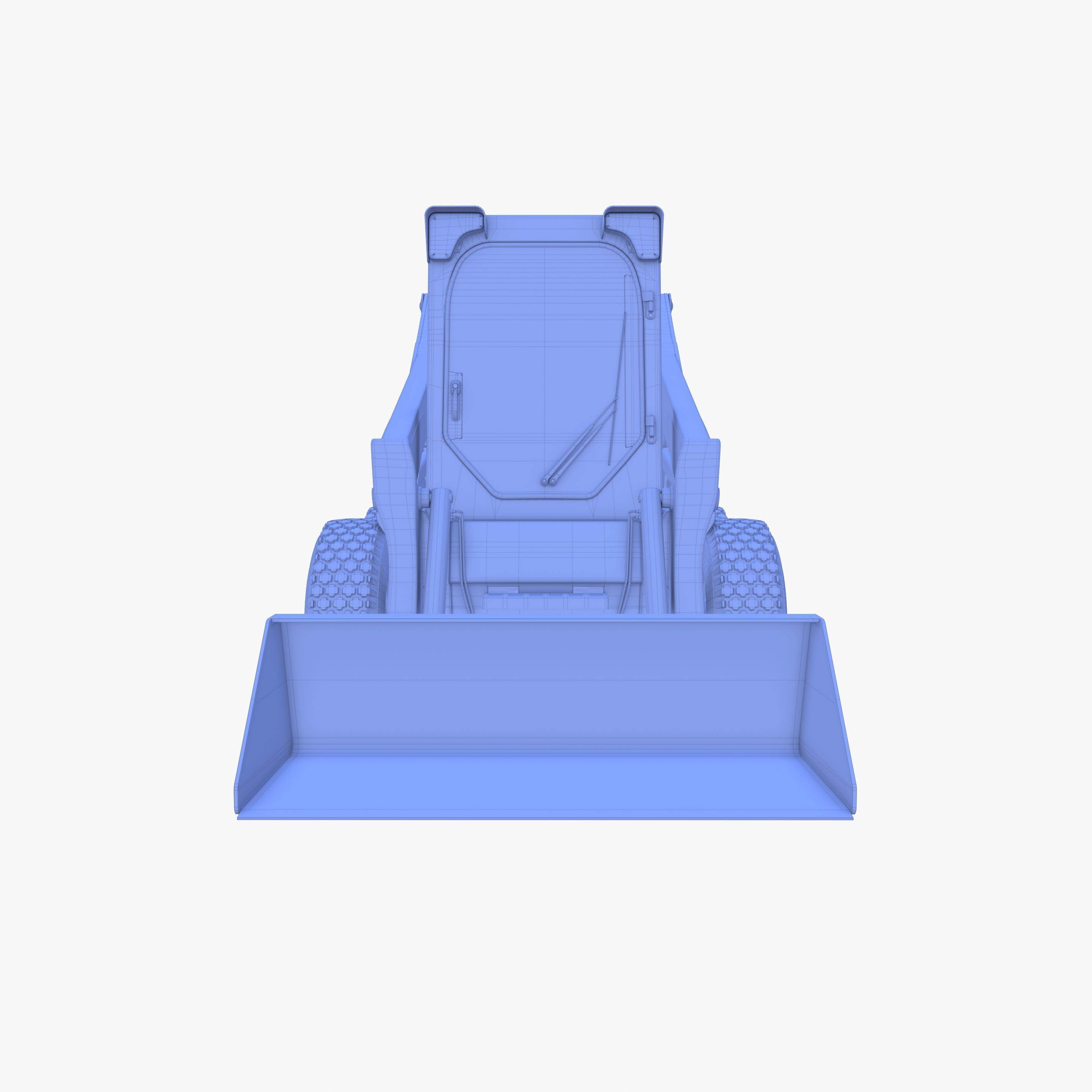 Skid steer loader V3 3D model_27