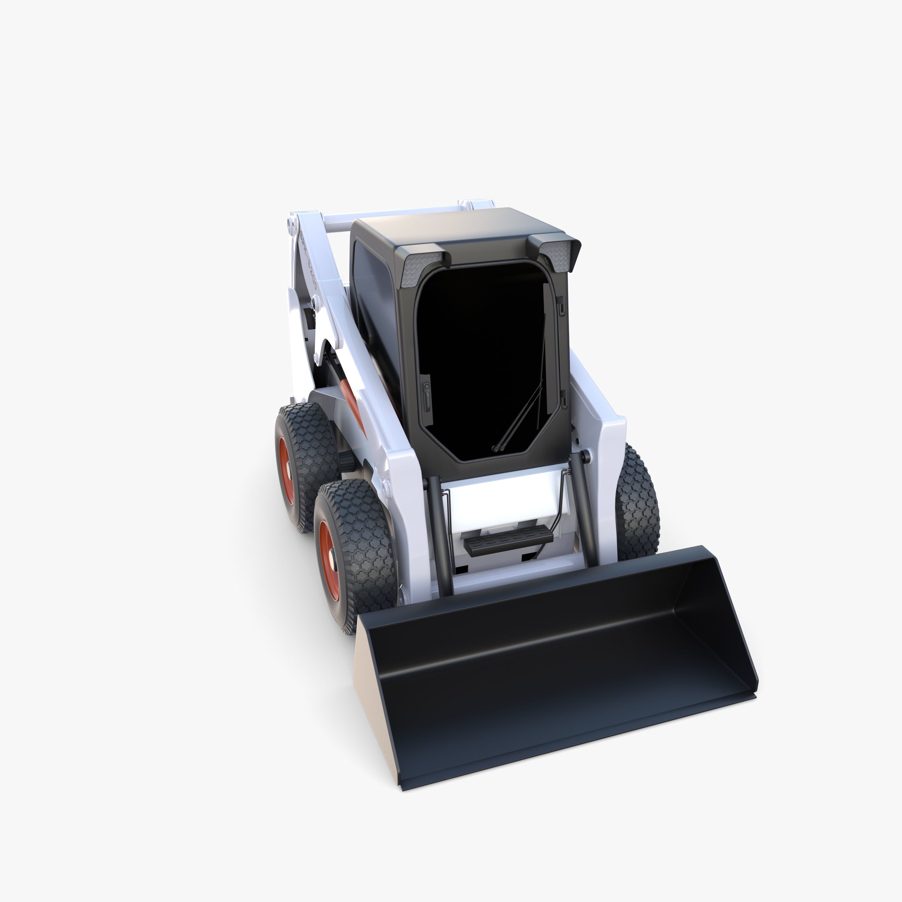 Skid steer loader V3 3D model_16