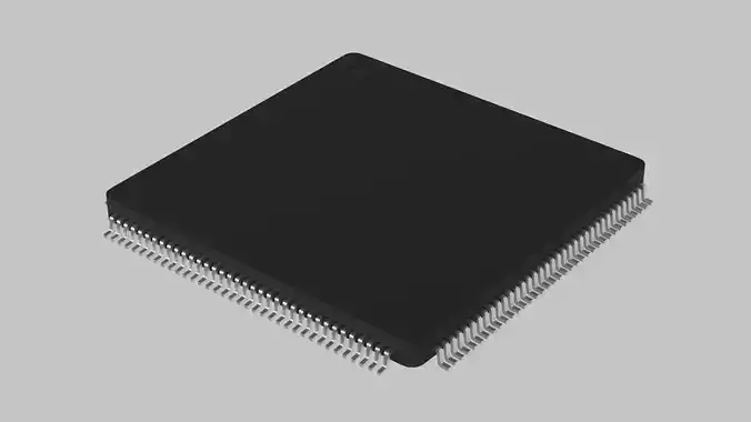 Microchip Pack 3D model