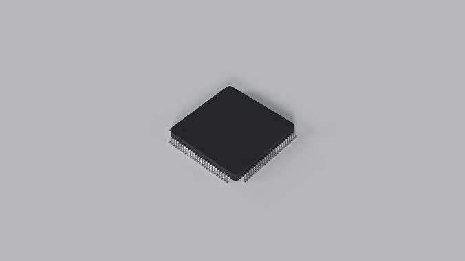 Microchip Pack 3D model
