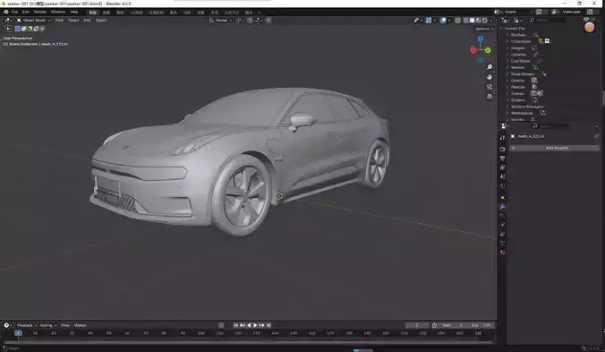 free zeeker001 low poly