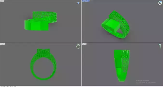 Unique Fusion rings Design