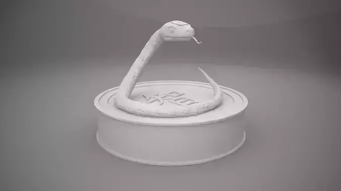 Snake - Lunar Year 3D Printable 3D print model