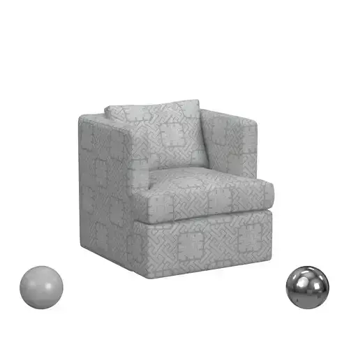 ELEVATED SWIVEL CHAIR - EASTERN KEY 3D model ELEVATED SWIVEL CHAIR - EASTERN KEY 3D model