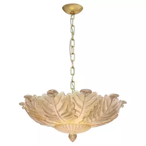 1stdibs Murano Graniglia Flush Mount 3D model