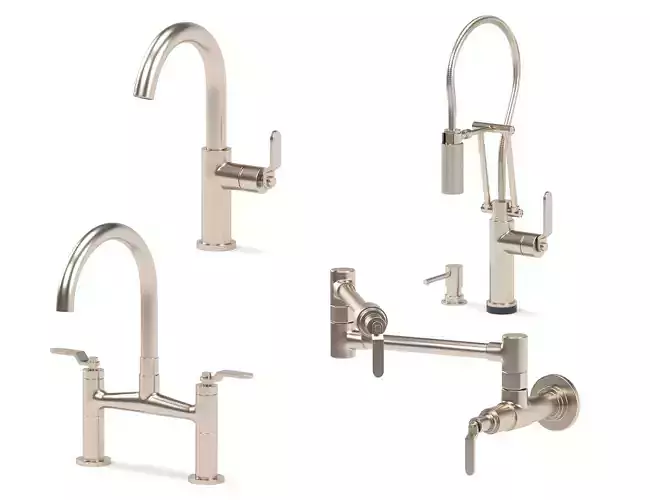 BRIZO kitchen faucets 3D model