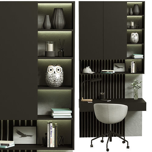 Workplace 002 3D model
