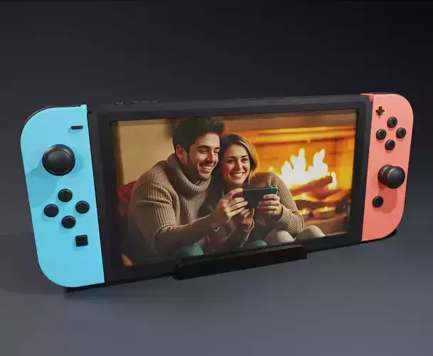 Photo Frame Nintendo Swith Themed 3D print model