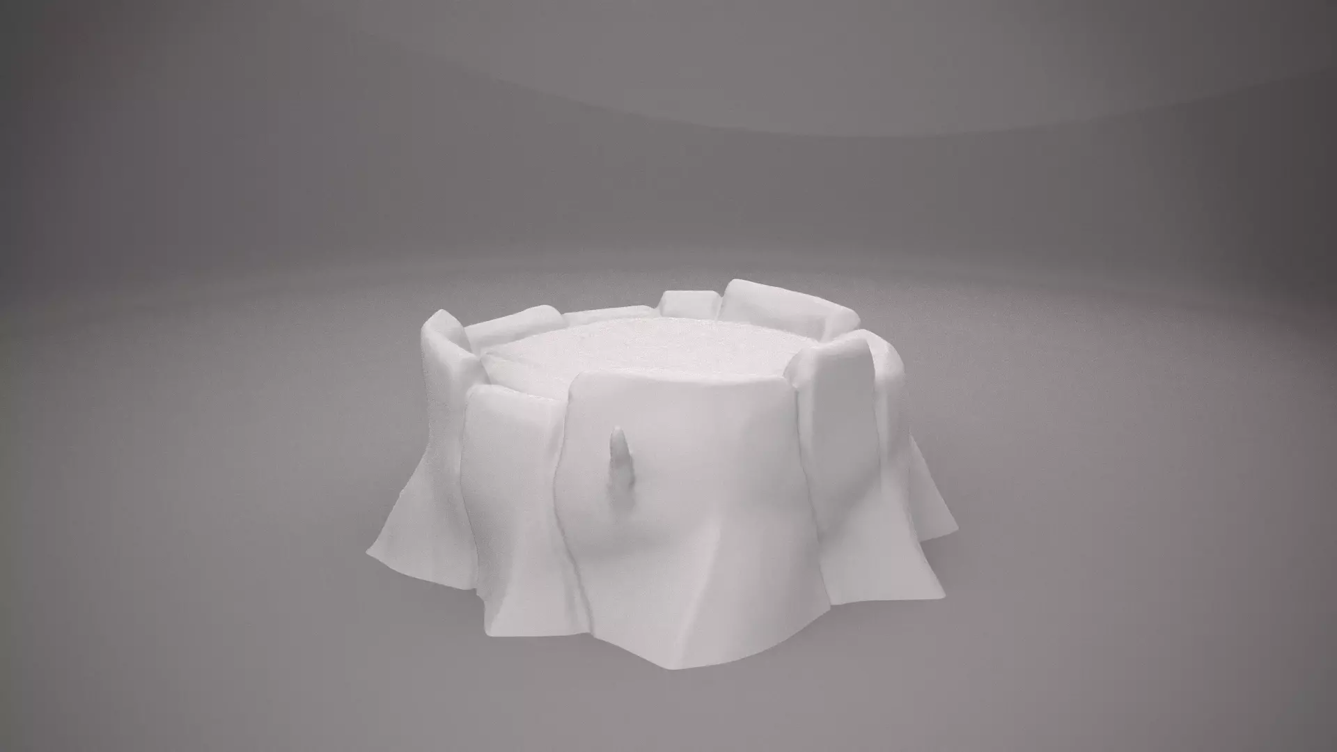 Wooden Pedestal 3D Printable Base Free 3D print model_0