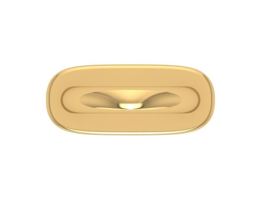  Simple Gold Lock  Pendant ready STL model for print 3D print model_2