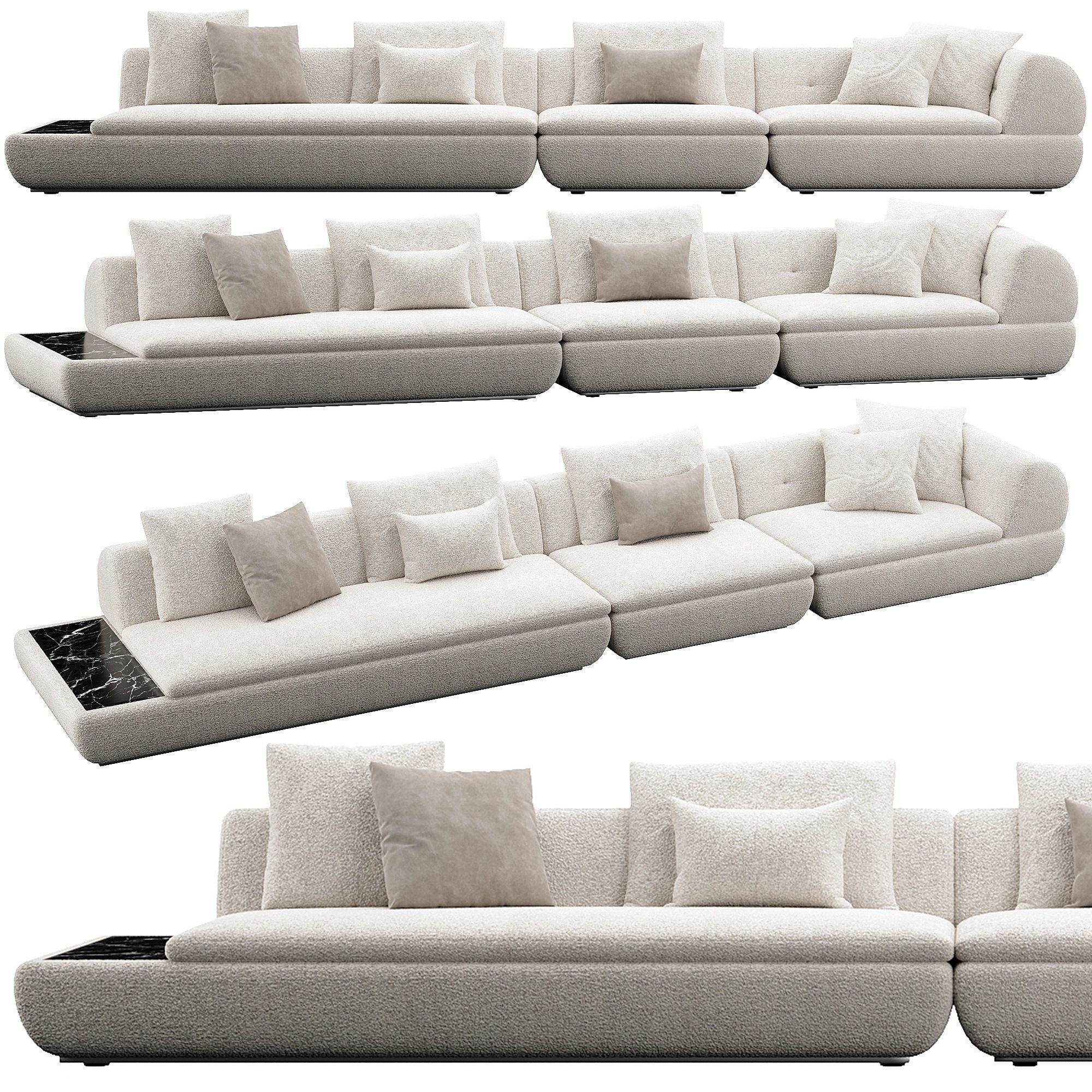 Supermoon Sofa 3D model_2