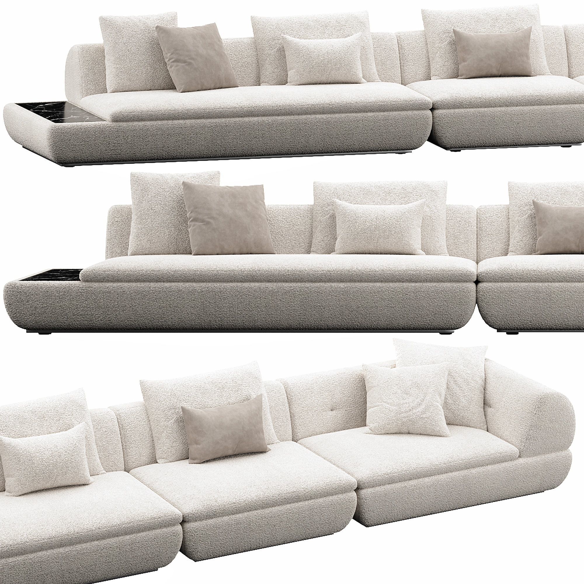Supermoon Sofa 3D model_4