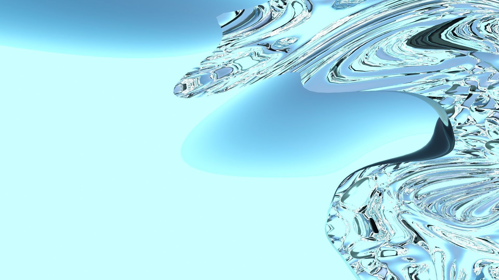 Triassic Period Time Water Animals On Water 3D model_3