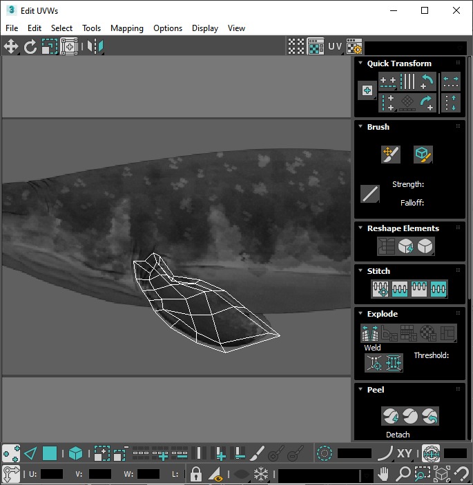 Triassic Period Time Water Animals On Water 3D model_20