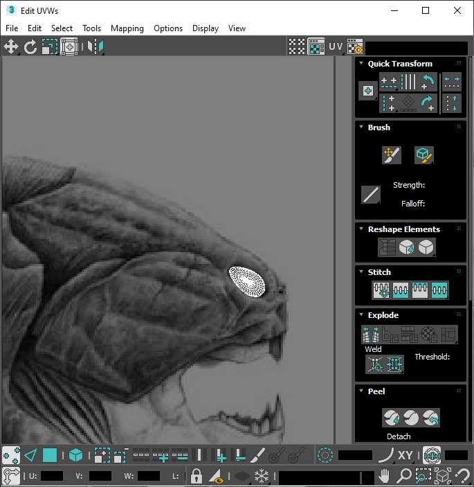 Triassic Period Time Water Animals On Water 3D model_17