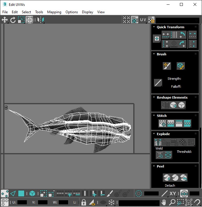 Triassic Period Time Water Animals On Water 3D model_14