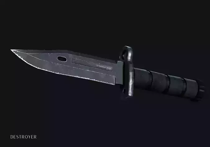 Tactical Knife 3D model