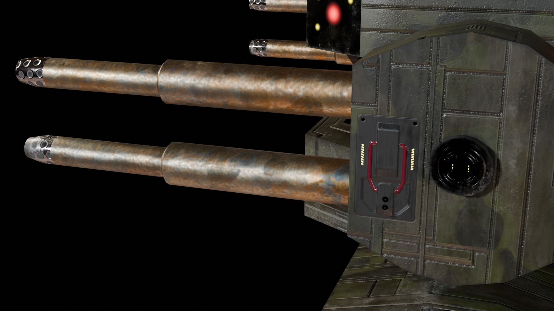 Battle Droid Low-poly 3D model_7