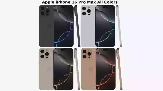 iPhone 16 Pro Max Titanium collection 