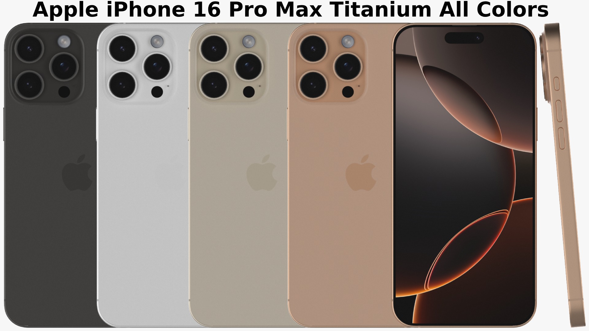iPhone 16 Pro Max Titanium collection  _1
