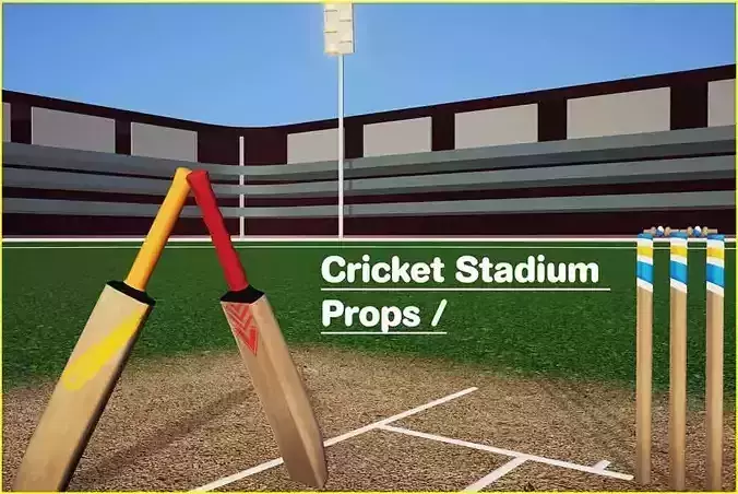 Cricket Stadium and Props