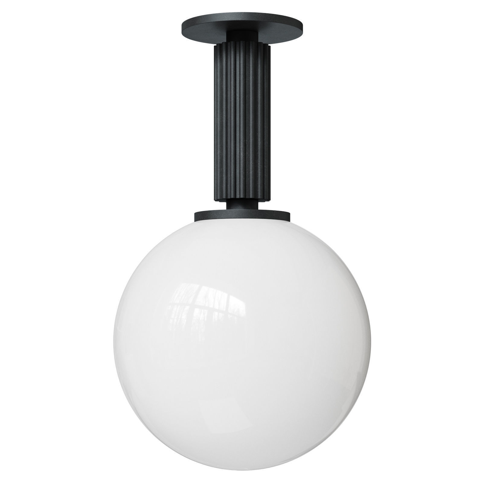 Allied Maker Meridian Flush Globe Mount 3D model_2