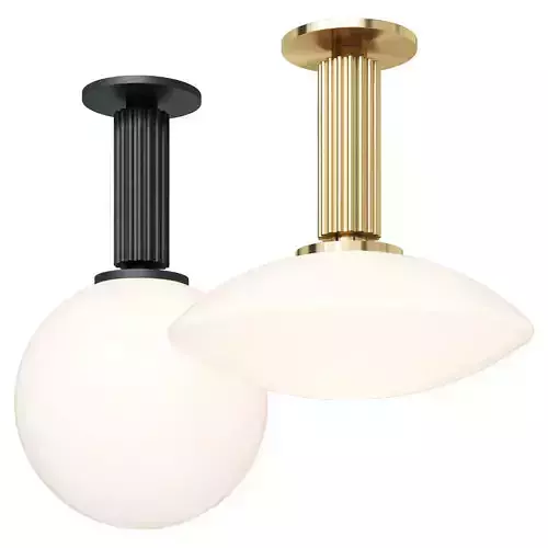 Allied Maker Meridian Flush Globe Mount