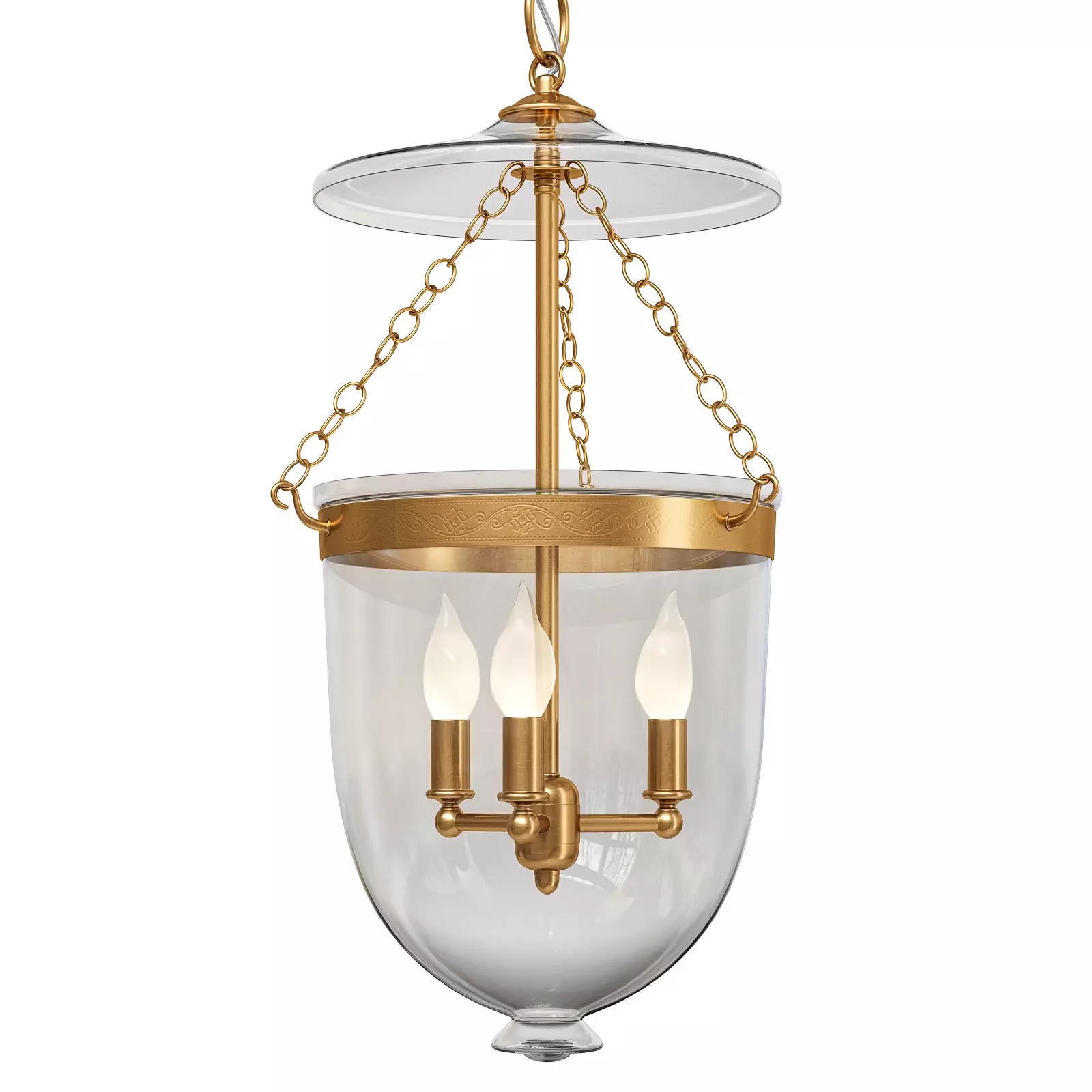 Ann Morris Ampule Pendant Light 3D model_0