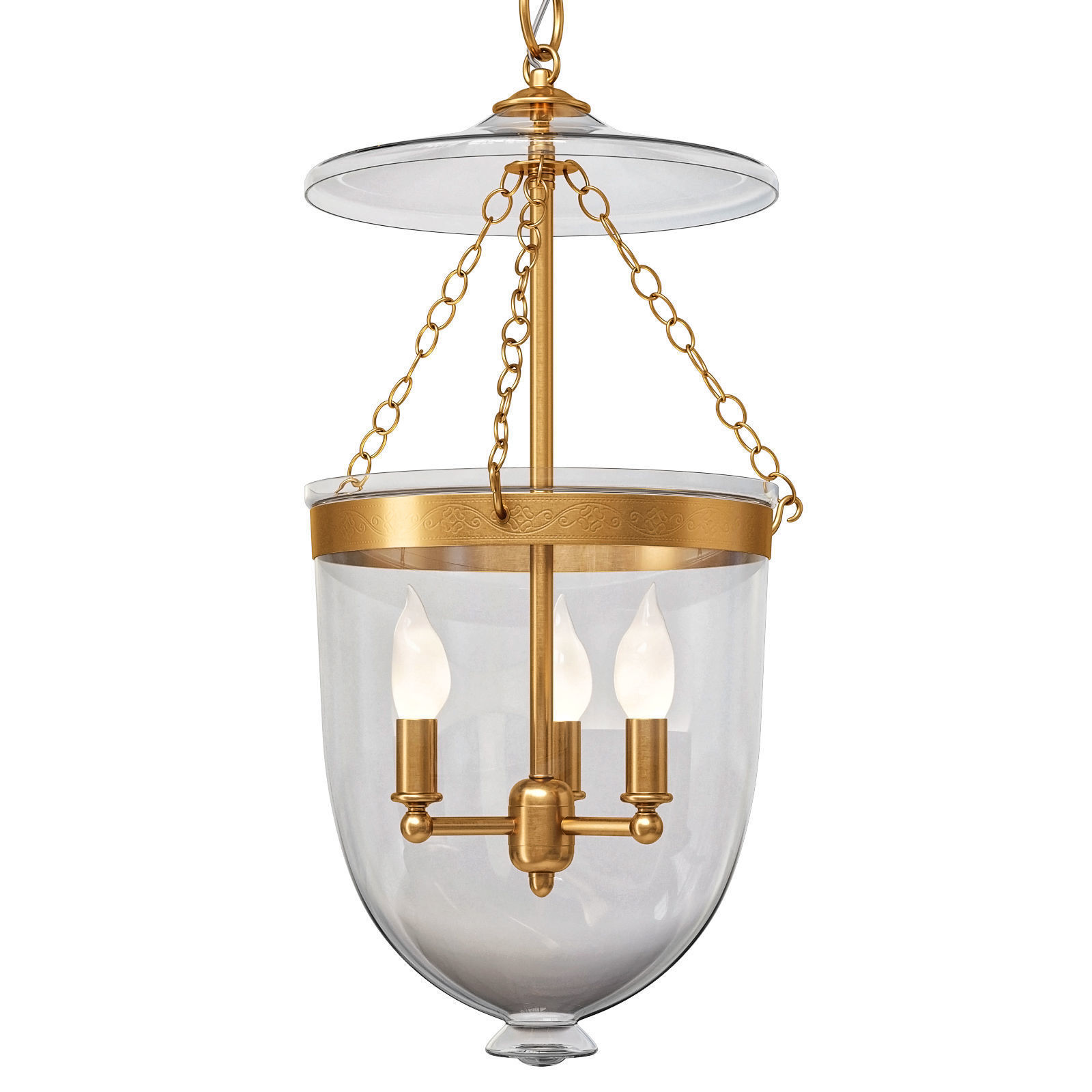 Ann Morris Ampule Pendant Light 3D model_1