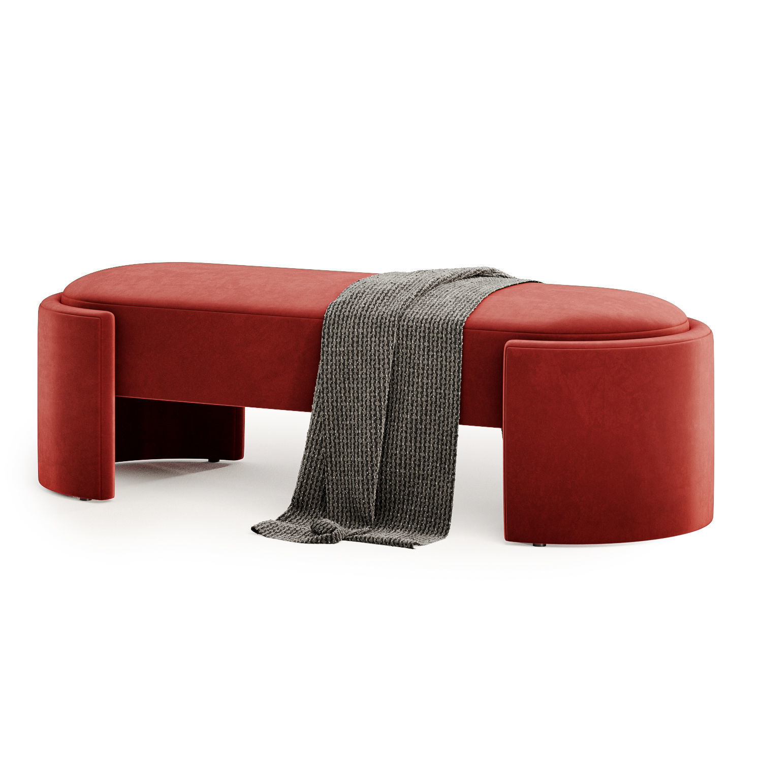 Granduca Bench 3D model_2