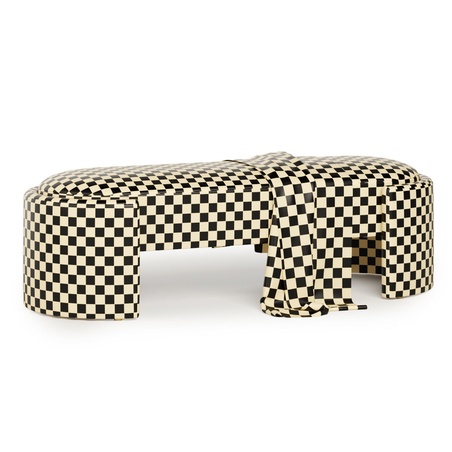 Granduca Bench 3D model_4