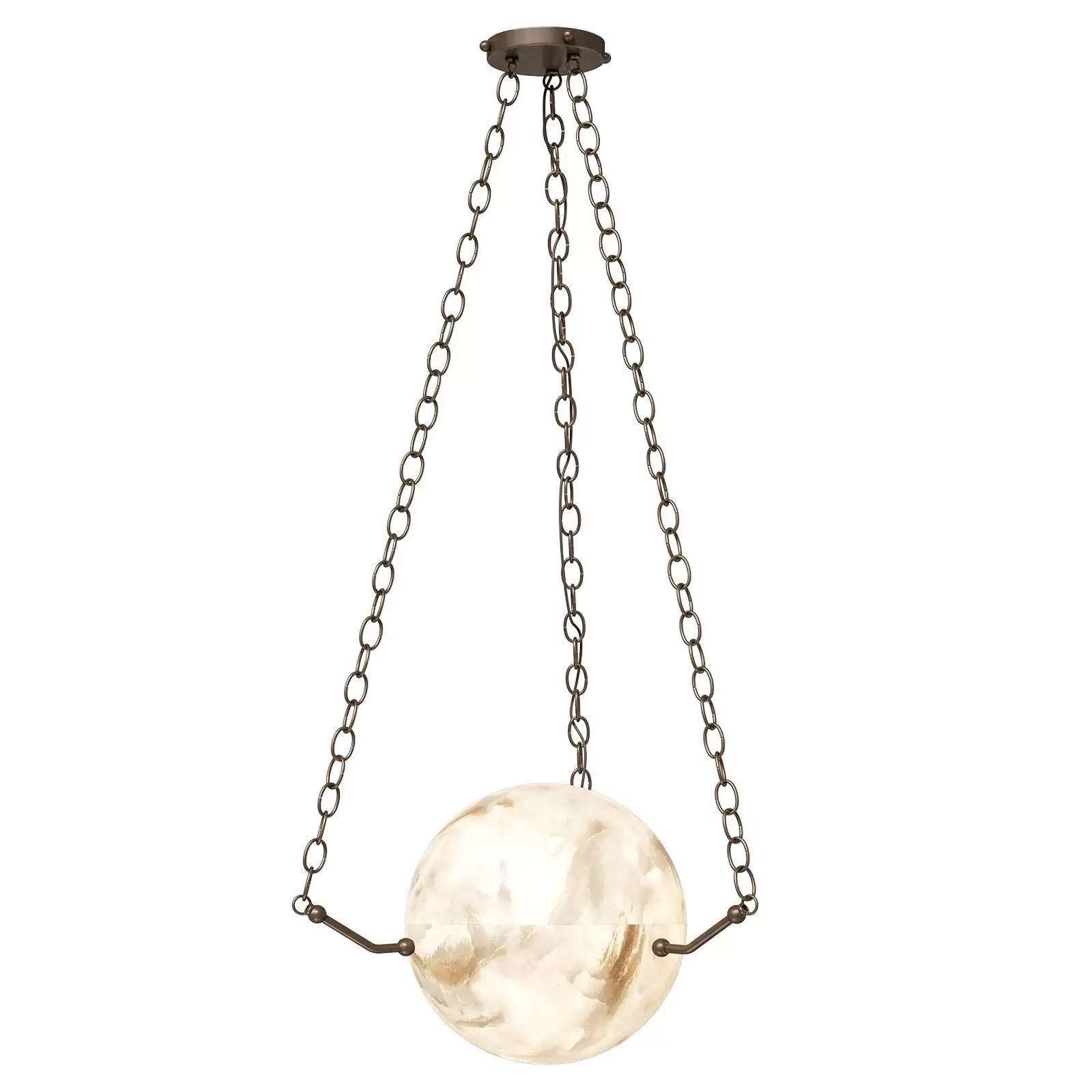 Edition Modern chandelier Atlas 300 3D model_0