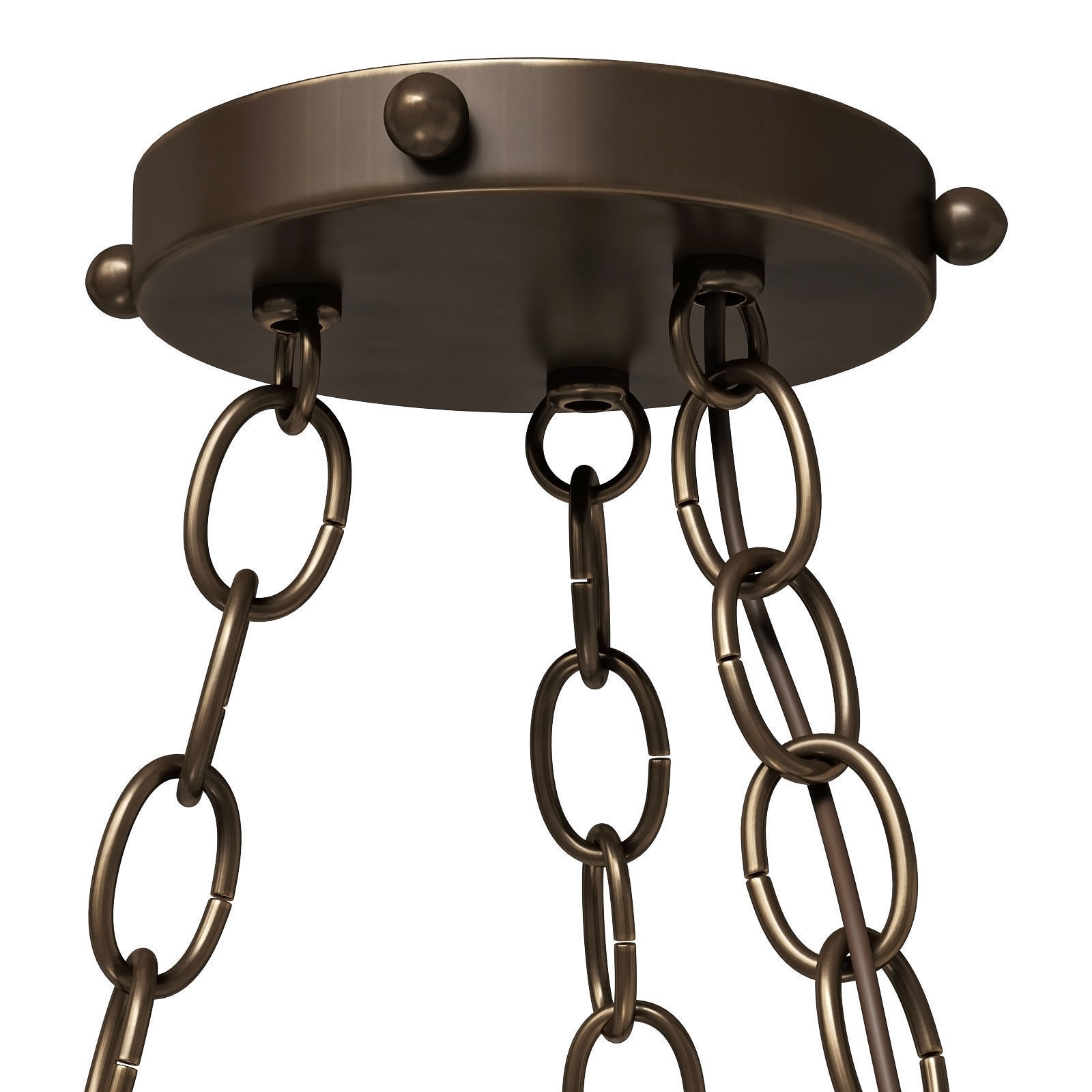 Edition Modern chandelier Atlas 300 3D model_2