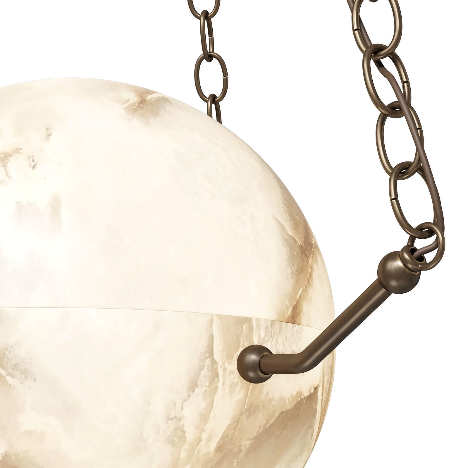 Edition Modern chandelier Atlas 300 3D model_4