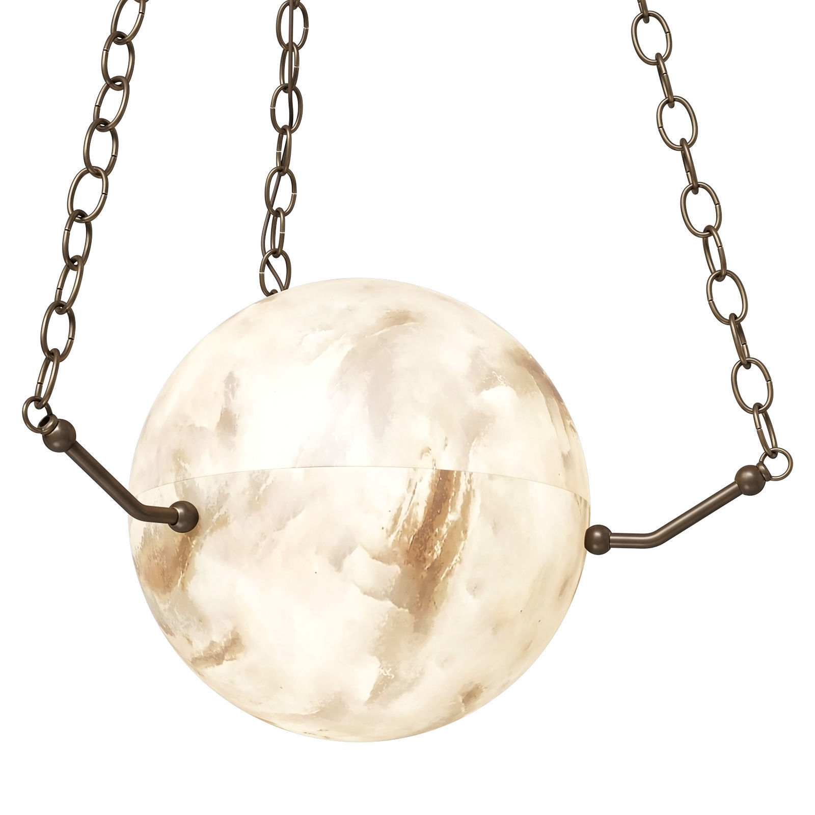 Edition Modern chandelier Atlas 300 3D model_1