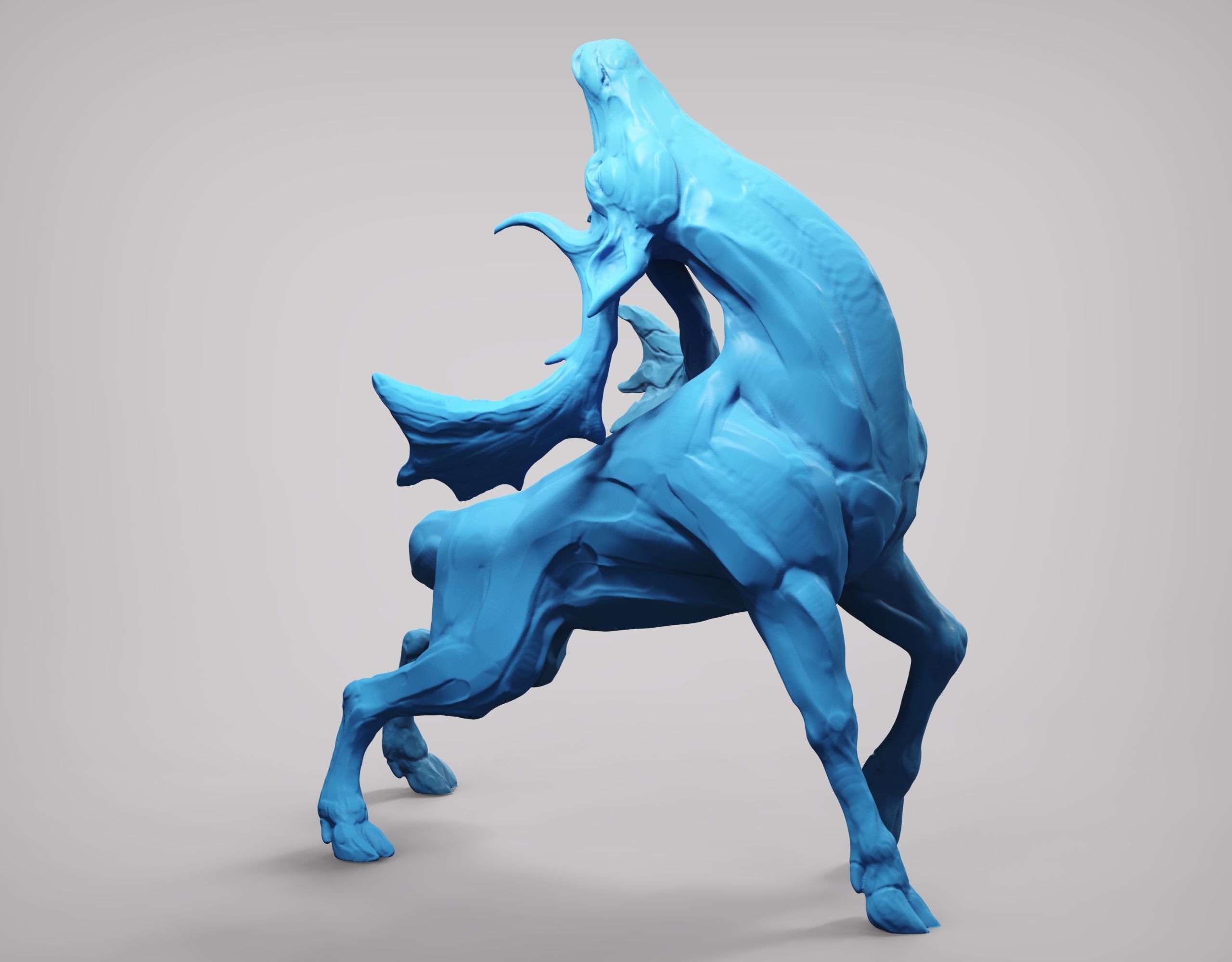Reindeer 3D print model_2