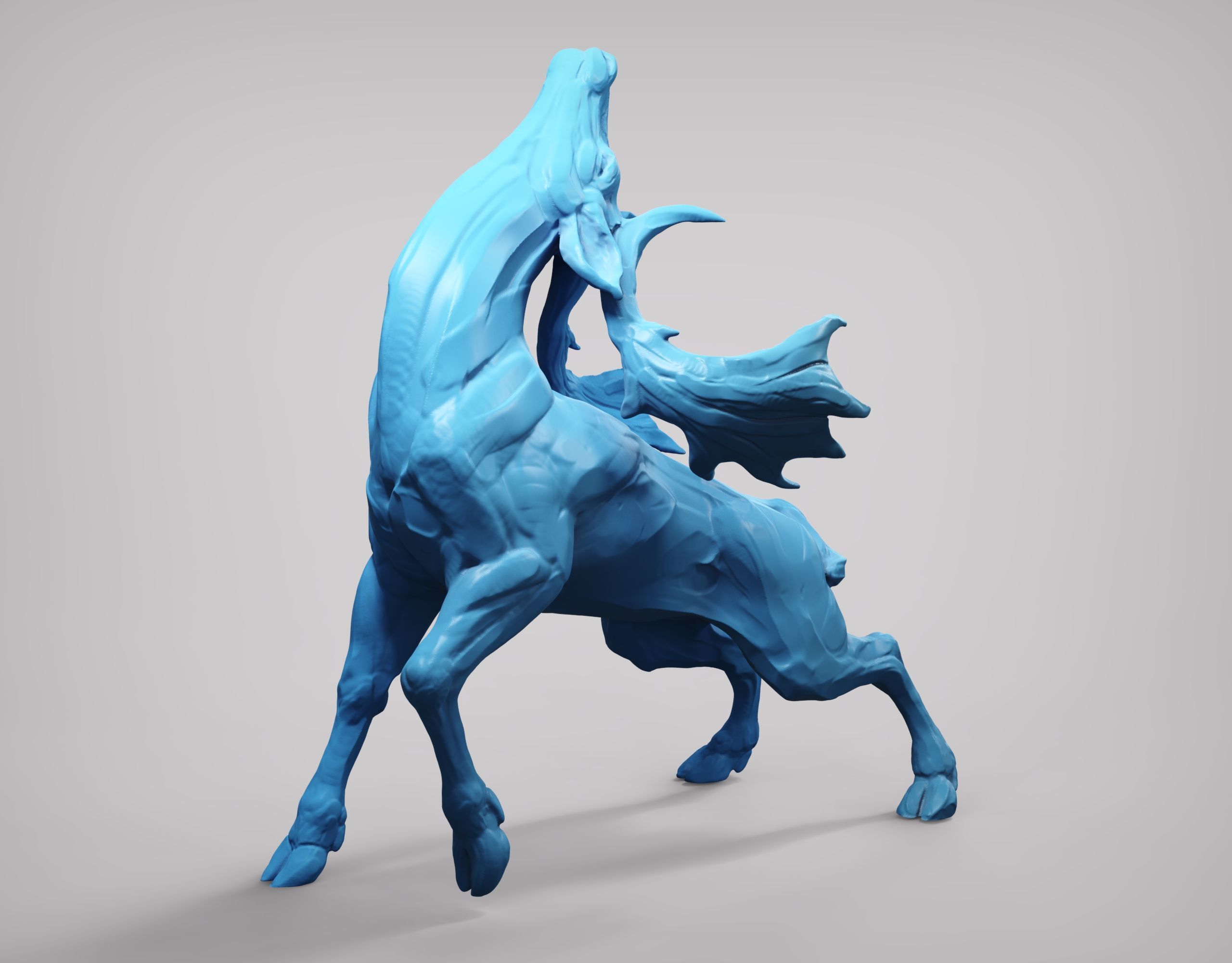Reindeer 3D print model_4